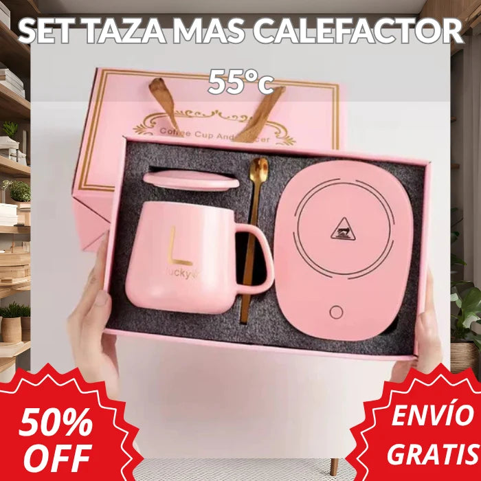 TAZA CON CALENTADOR ELECTRICO