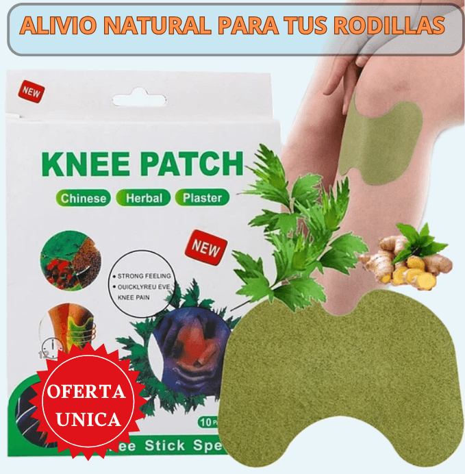 PARCHES NATURALES PARA RODILLAS 50 UNIDADES