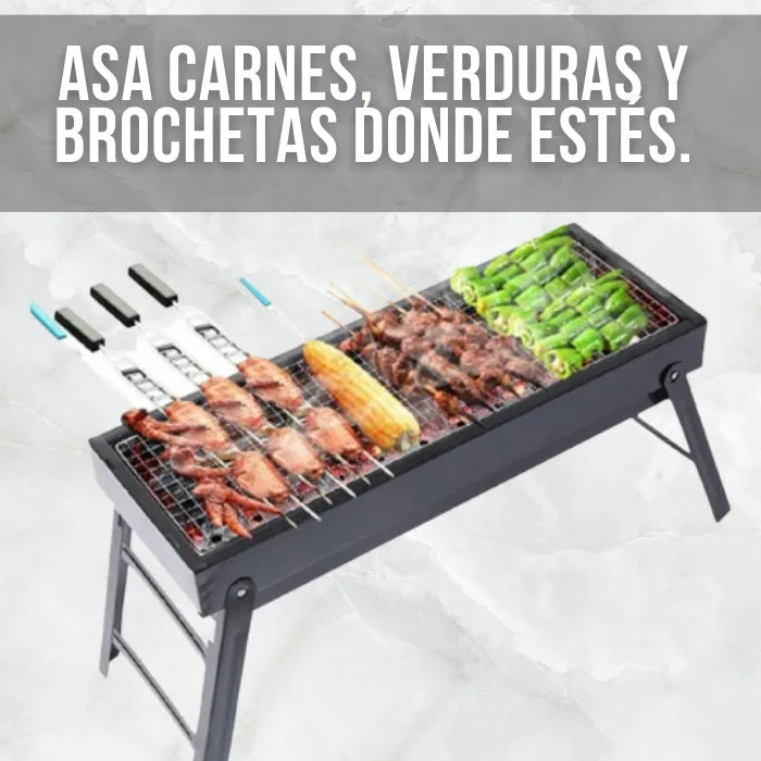 PARRILLA PLEGABLE A CARBON
