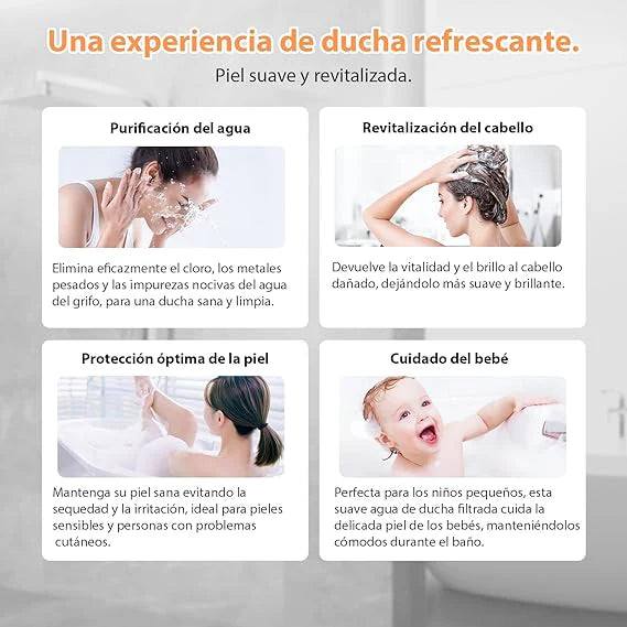 CABEZAL DE DUCHA ALTA PRESION 4 EN 1