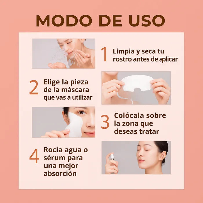 🌸 Naturaful™ – Parche Antiarrugas de Colágeno para un Rostro Más Liso y Suave