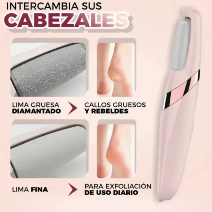 LIMADOR DE PIES PROFESIONAL + ALFOMBRA MASAJEADORA DE REGALO