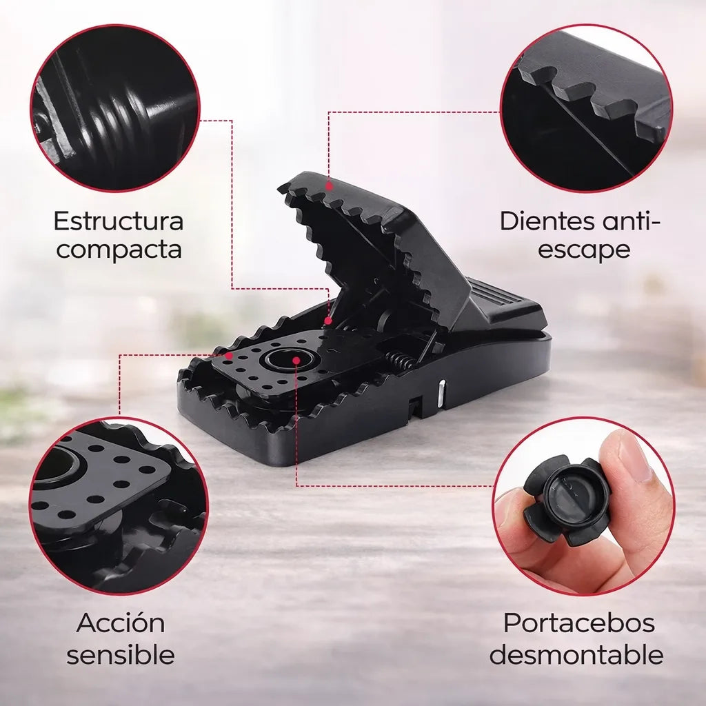MaxCapture™ Pack x3 - Sistema seguro para controlar roedores