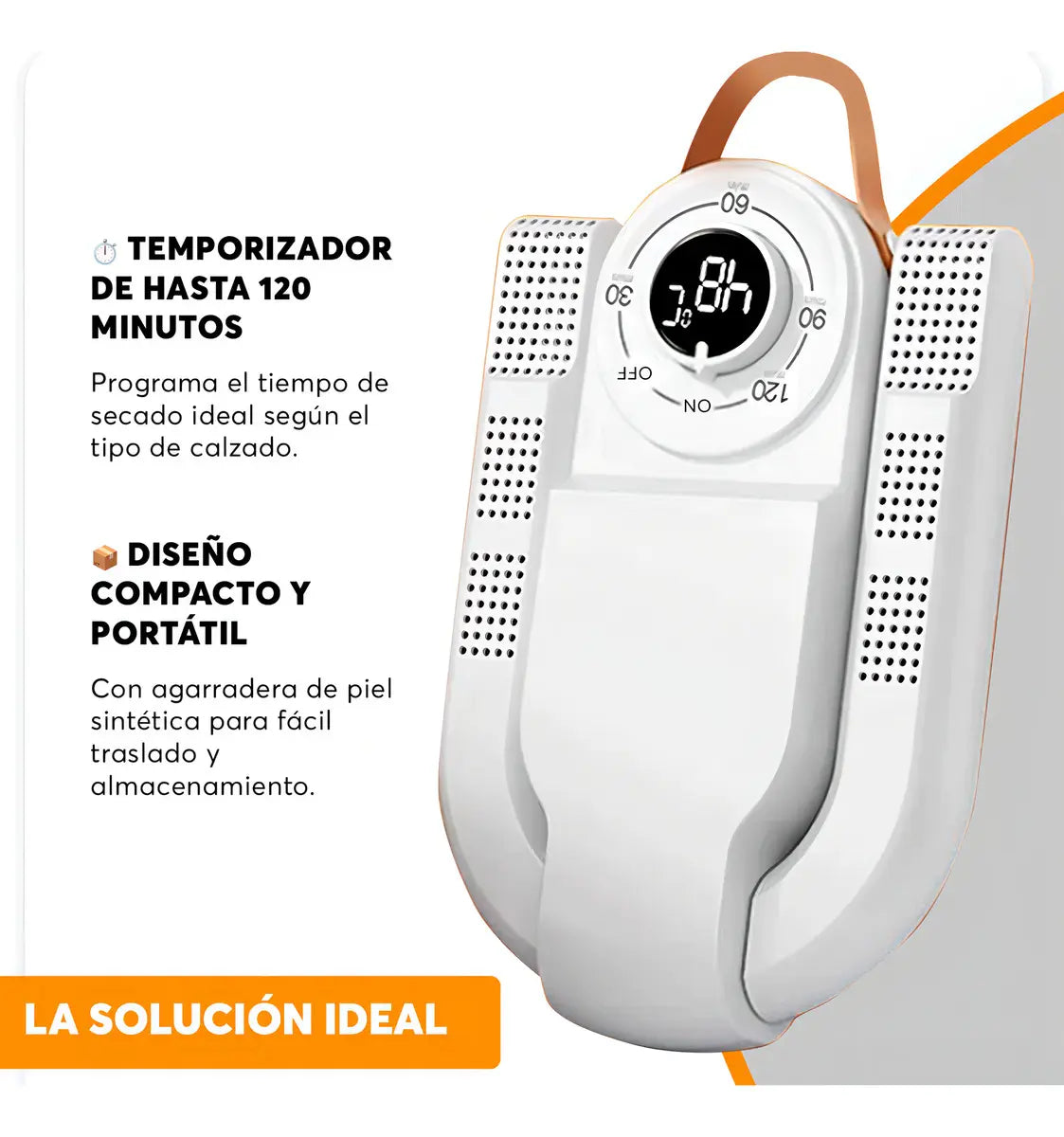 Secador UV para Zapatillas™ - Seca y desinfecta eliminando humedad y mal olor