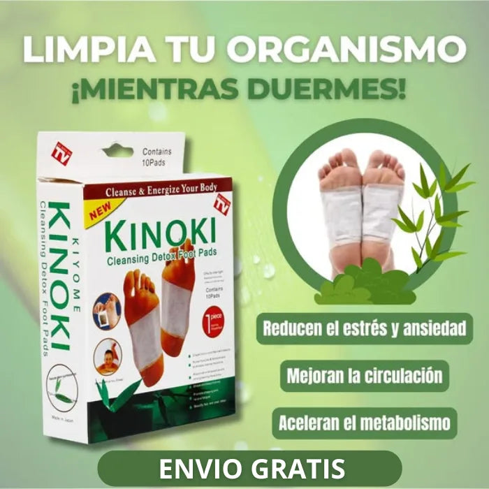 PACK PARCHES KINOKI