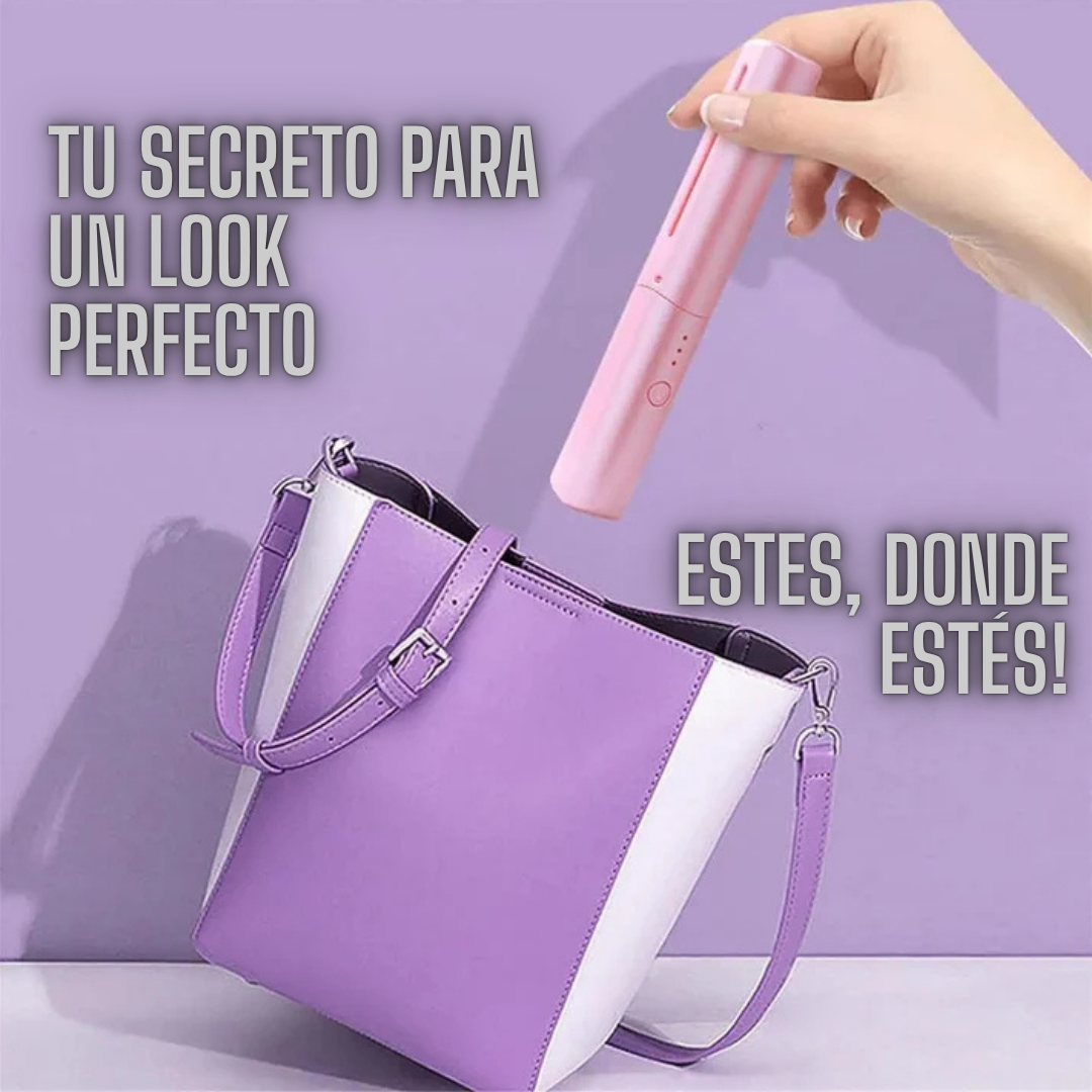 PEINE ALISADOR PORTATIL RECARGABLE USB