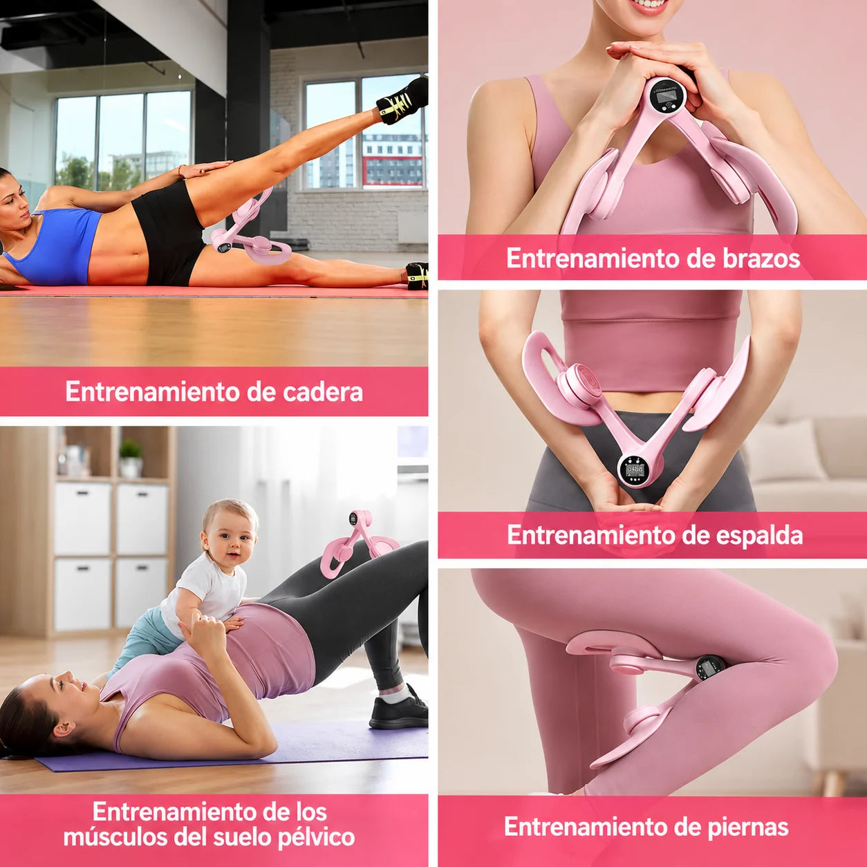 PelviForm™ - Fortalece el suelo pélvico y reafirma glúteos desde casa