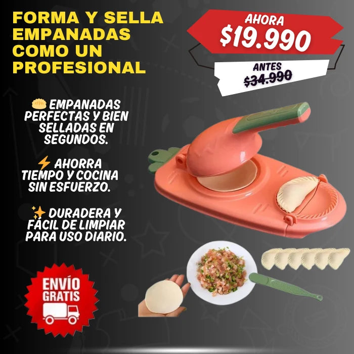 EMPANADASPRESS™ – FORMA Y SELLA EMPANADAS COMO UN PROFESIONAL