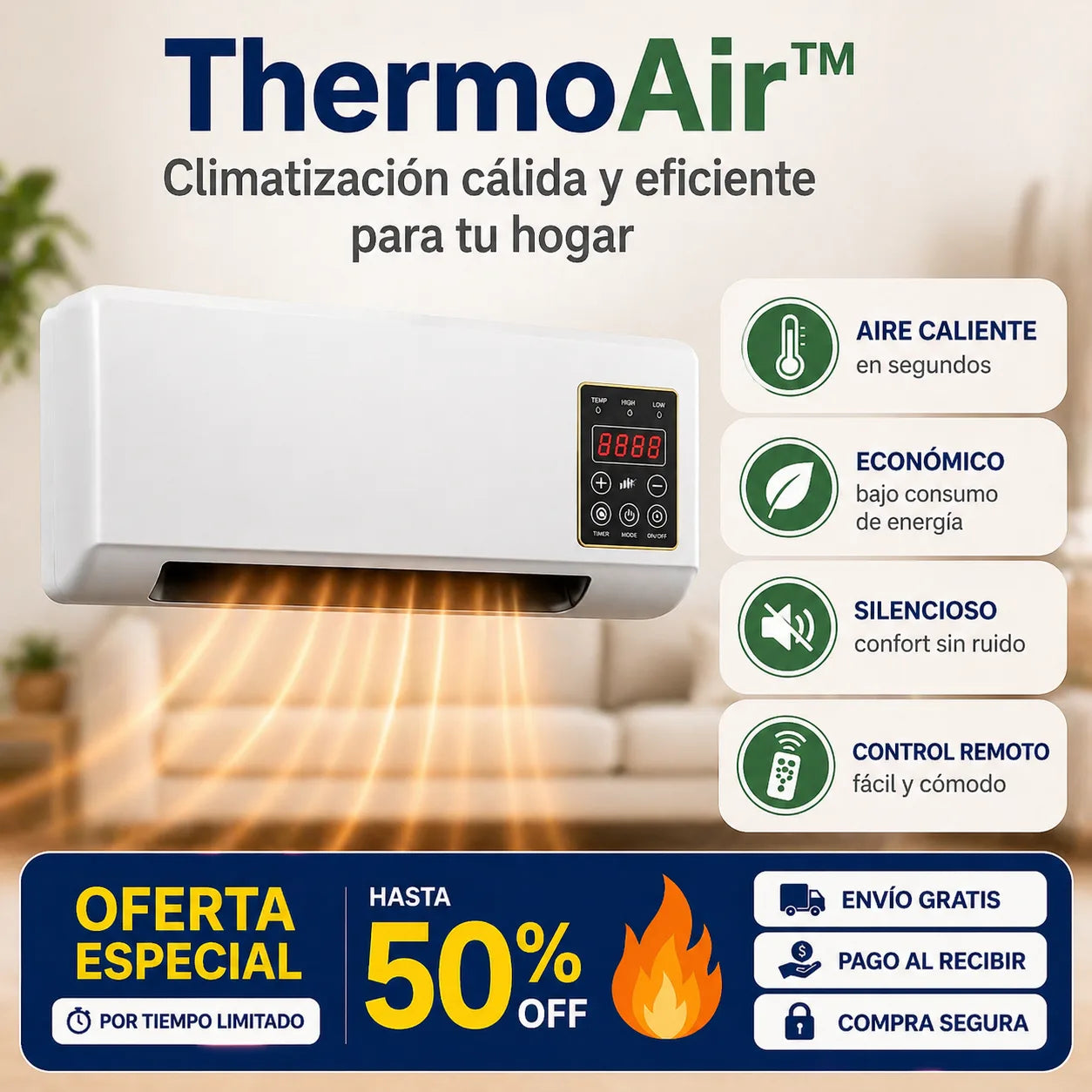 ThermoAir™ - Climatización cálida y eficiente para tu hogar