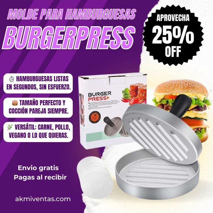 Prensa para Hamburguesas BurgerExpress™