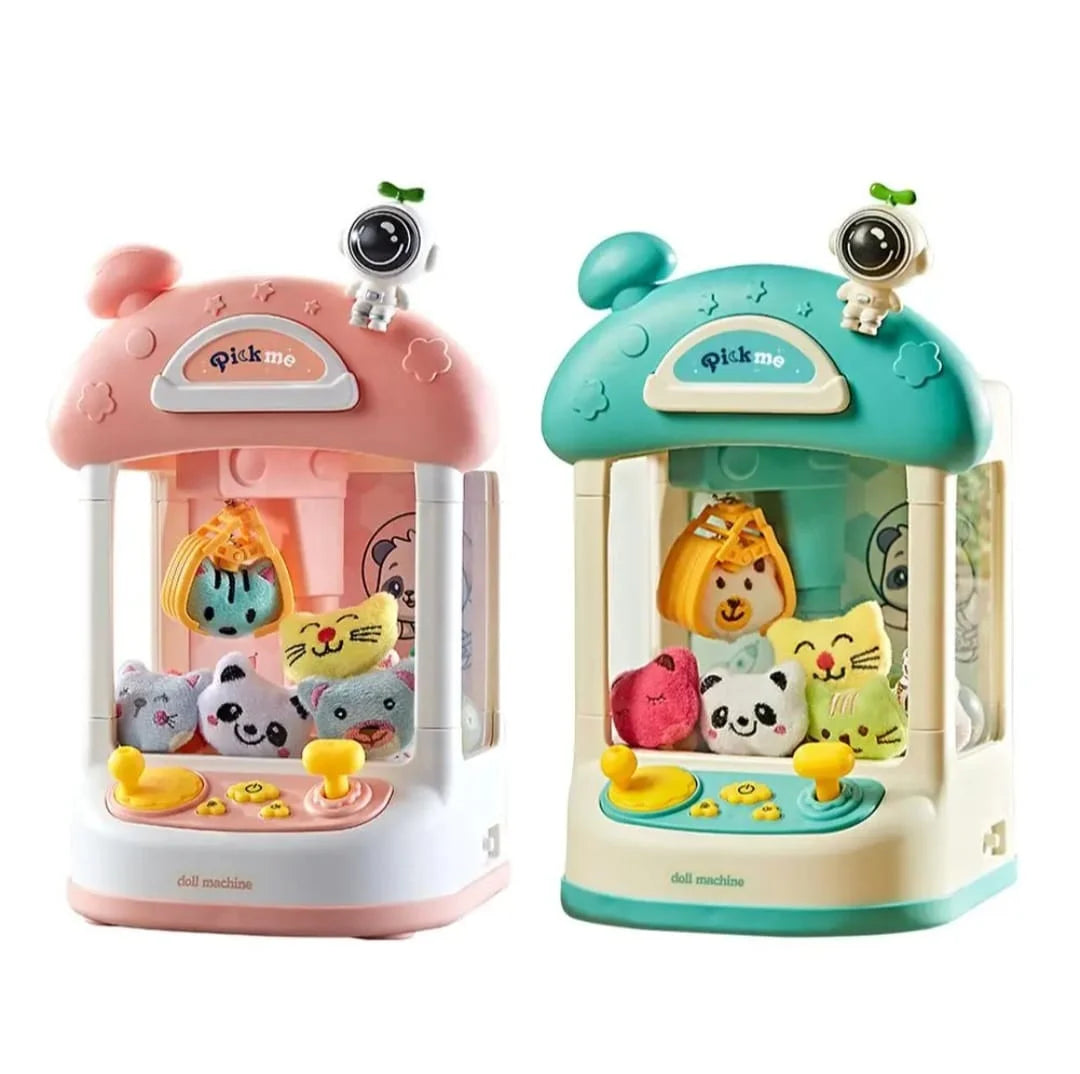 MINI MAQUINA SACA PELUCHES Y JUGUETES