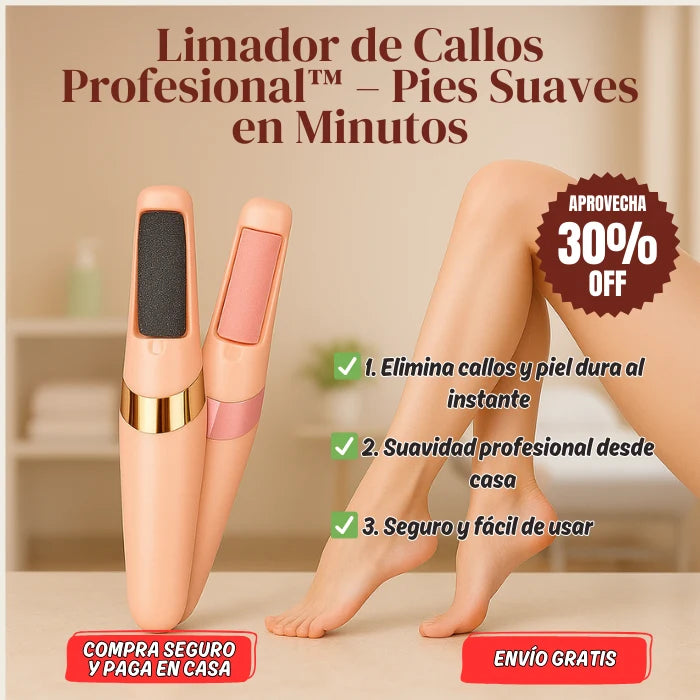 Limador de Callos Profesional™ – Pies Suaves en Minutos