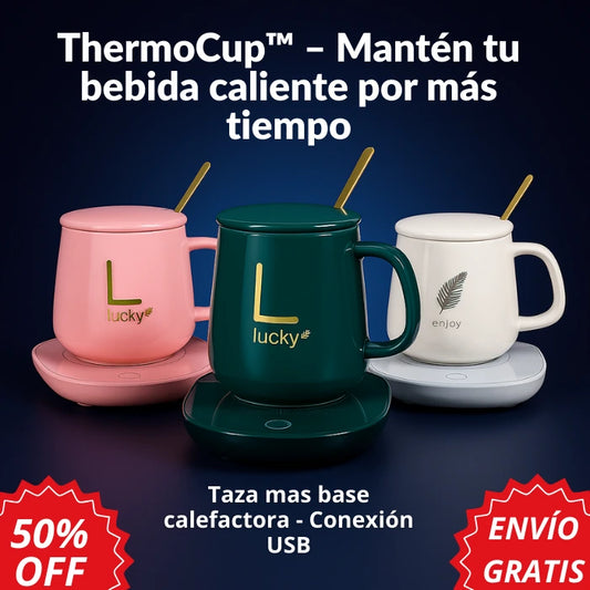 TAZA CON CALENTADOR ELECTRICO