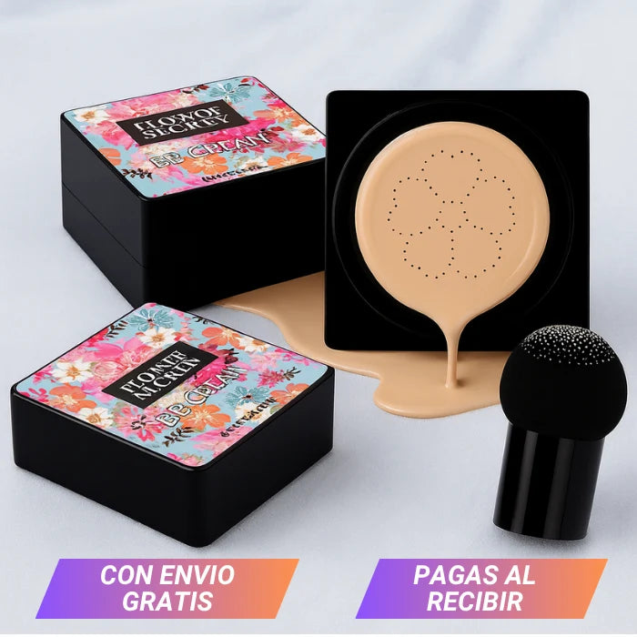 FLOWER SECRET BB CREAM HIDRADANTE CON ACABADO NATURAL Y LARGA DURACION