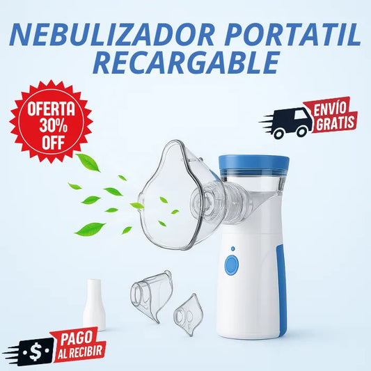 Nebulizador Portátil Niños y Adultos