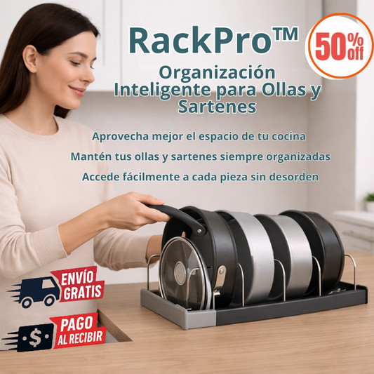 RackPro™ - Organización Inteligente para Ollas y Sartenes