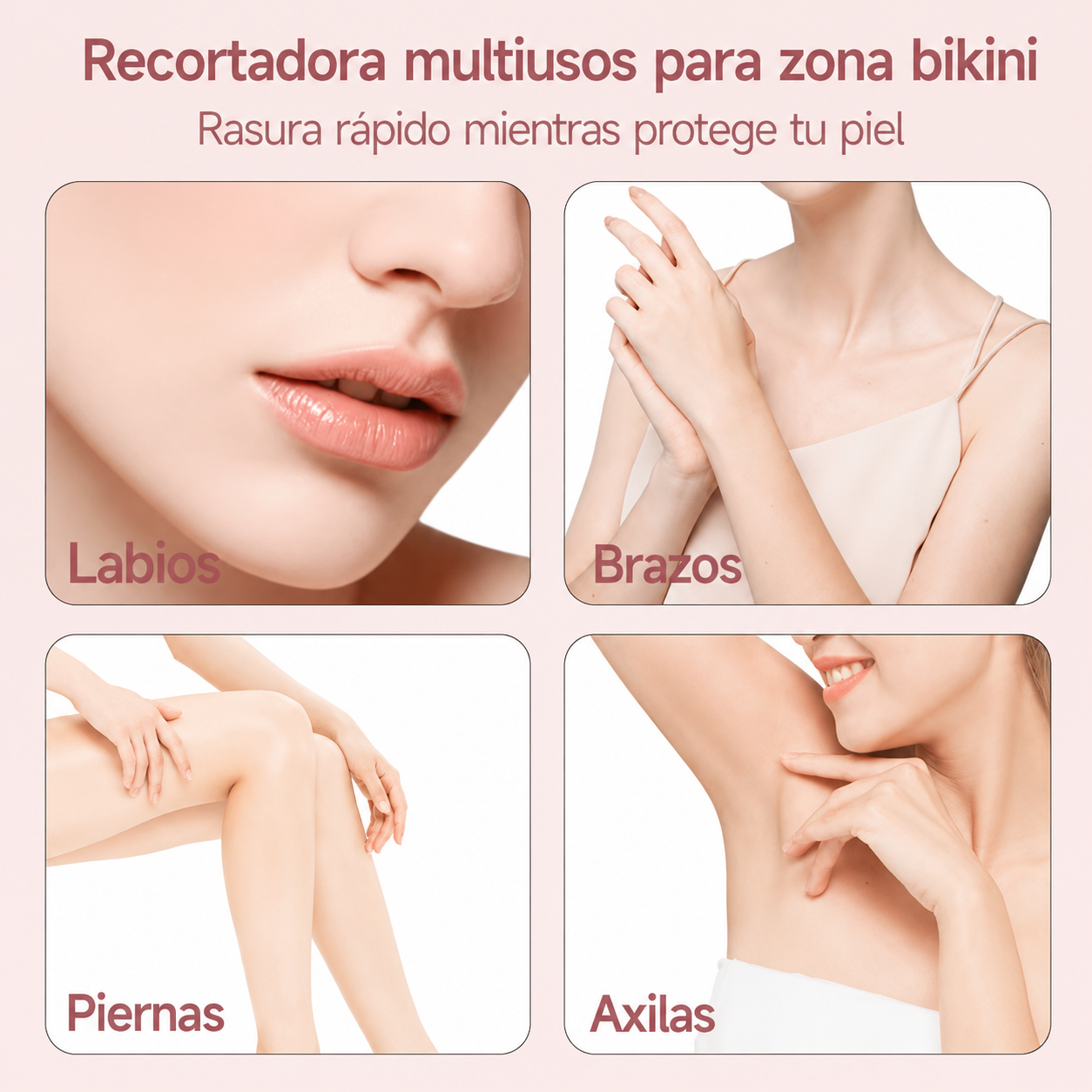 DuoCare™ - Precisión 2 en 1 para una depilación más cómoda