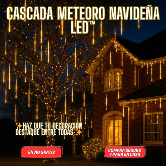 Cascada Meteoro Navideña LED™