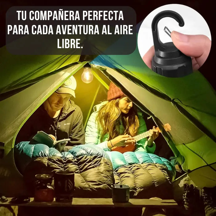 AMPOLLETA SOLAR RECARGABLE USB EMERGENCIA