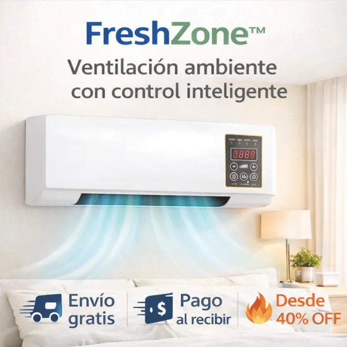 FreshZone™ – Ventilación ambiente con control inteligente