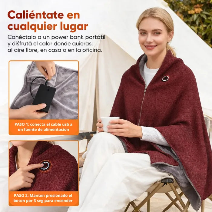 MantaTérmica USB Pro™ - Ajusta tu temperatura y siente calor real en segundos