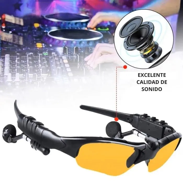 AudioGlass Pro™ - Audio envolvente por Bluetooth y protección UV, todo en un solo diseño.
