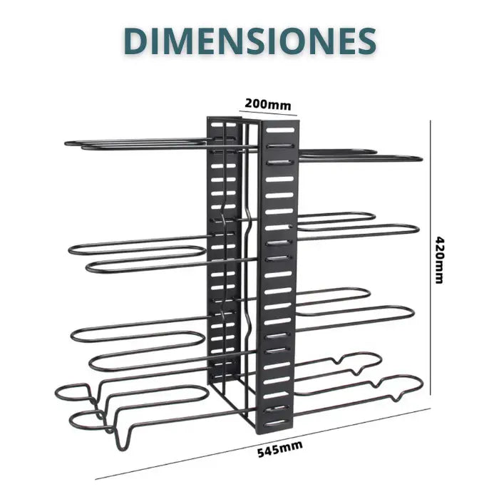 RackPro™ - Organización Inteligente para Ollas y Sartenes