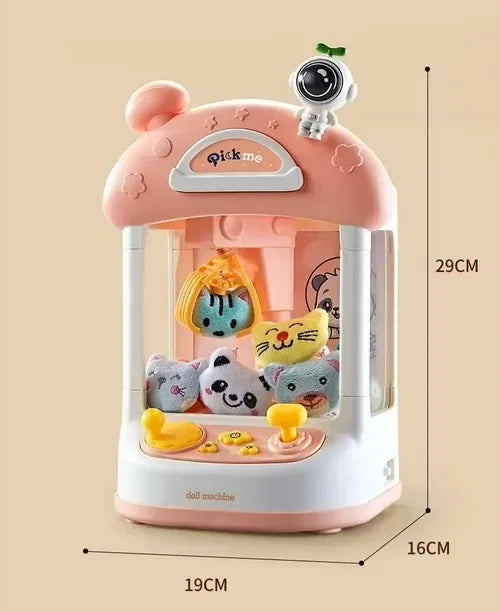 MINI MAQUINA SACA PELUCHES Y JUGUETES