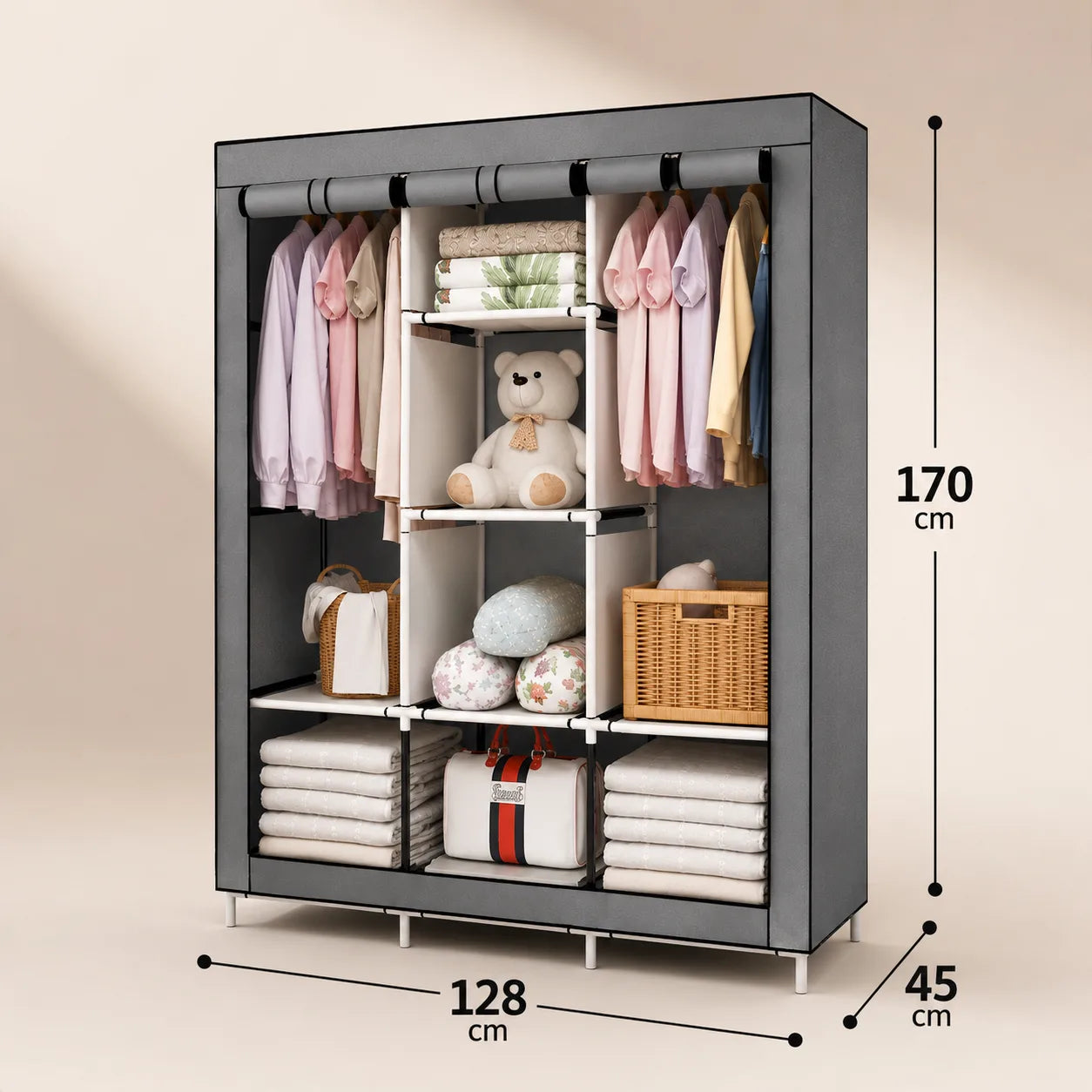 ClosetMax™ - La forma práctica de mantener tu ropa siempre ordenada.