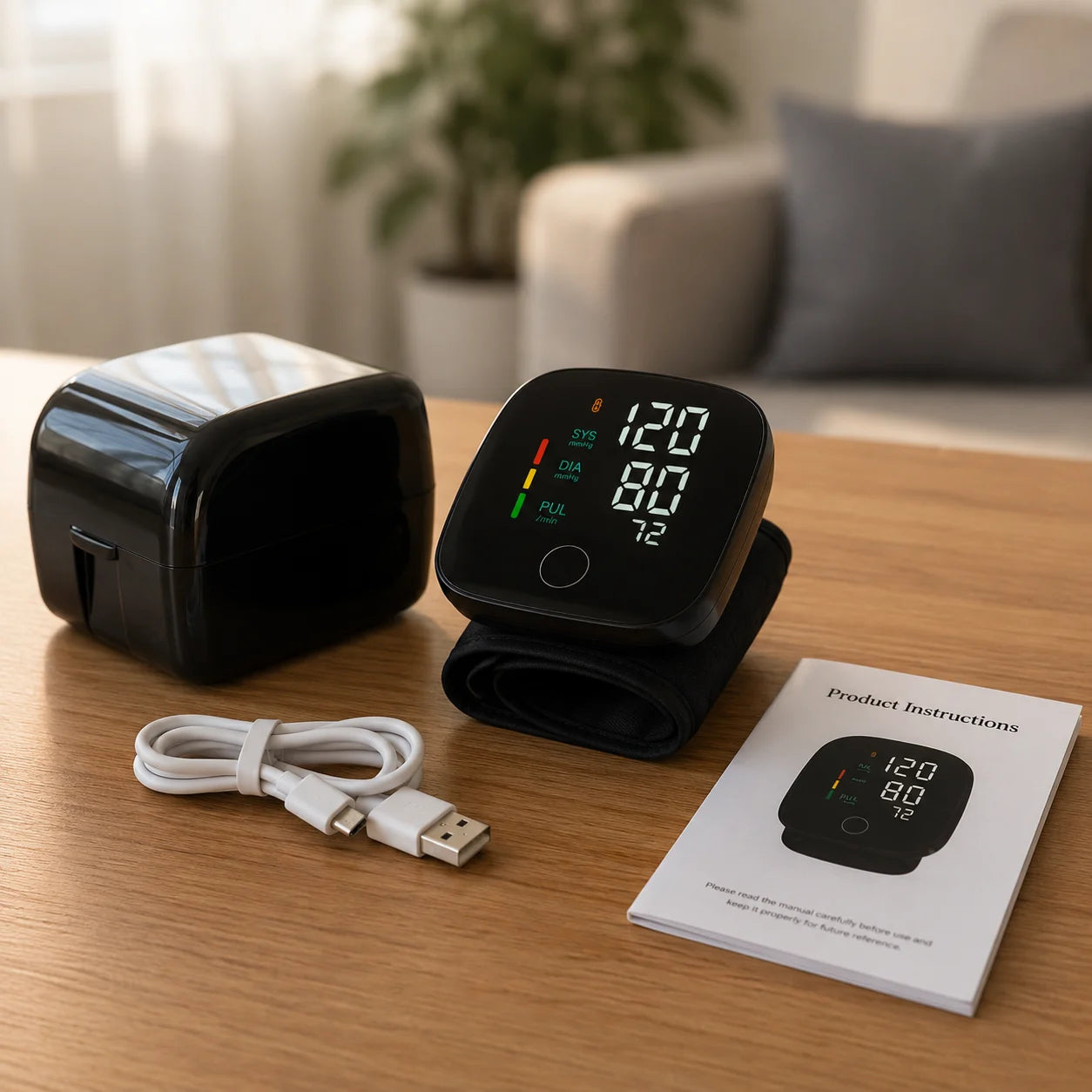 TensioCare™ - "Monitorea tu presión arterial con comodidad y tranquilidad desde casa."