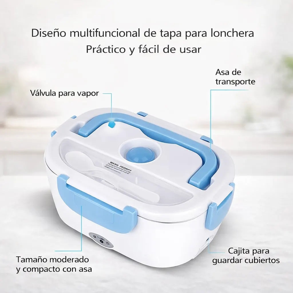 LunchHeat™ - Tu comida caliente en cualquier lugar sin usar microondas