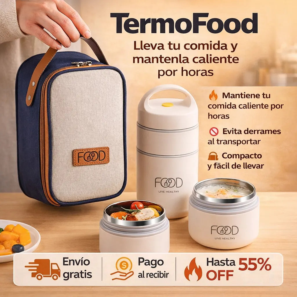 TermoFood - Mantiene tu comida caliente por horas