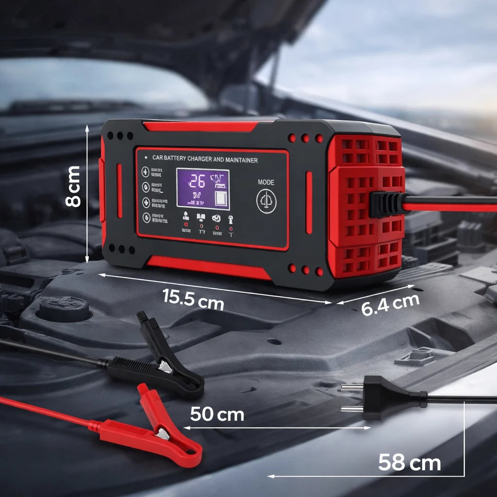Power Battery Charger™ - Solución rápida para baterías descargadas