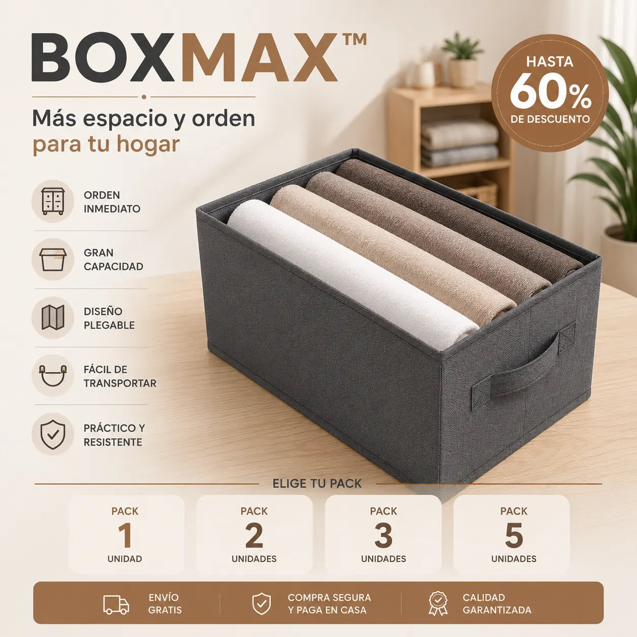 BoxMax™ - Más espacio y orden para tu hogar