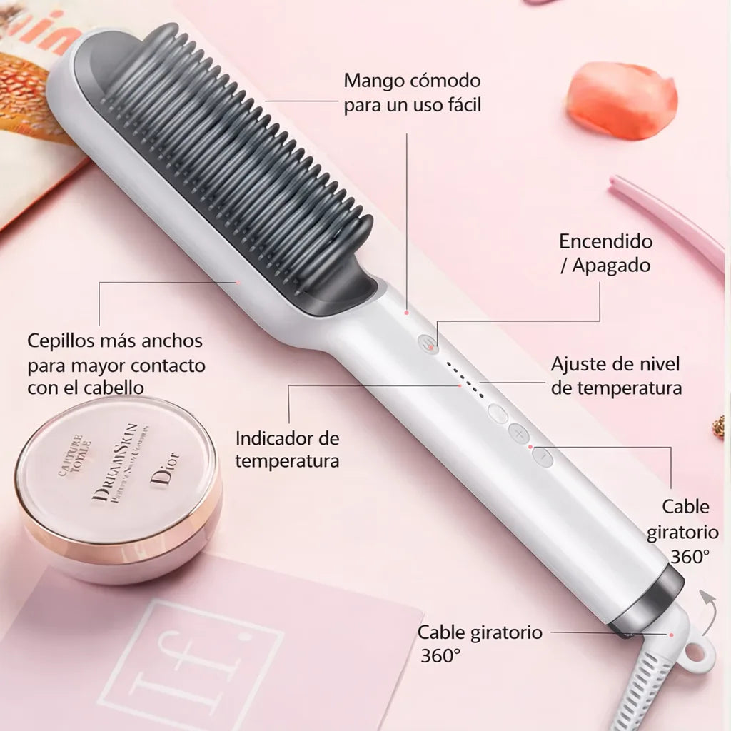 Hair Straight Brush – Peina y alisa en minutos