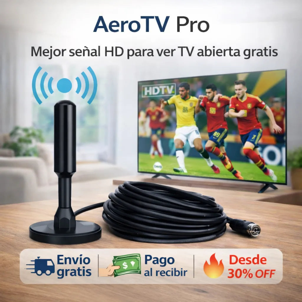 AeroTV Pro – Mejor señal HD para ver TV abierta gratis