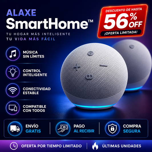 Alaxe SmartHome™ – Control inteligente y sonido 360 a precio accesible
