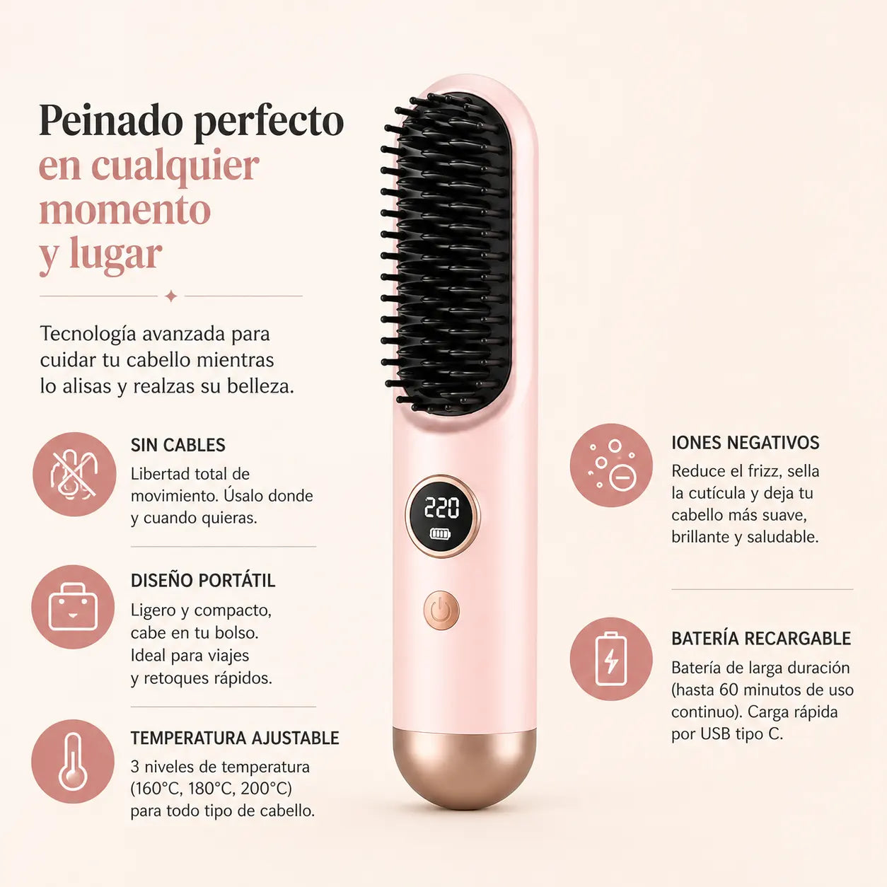 LissFree™ - Mantén tu cabello liso y ordenado durante todo el día