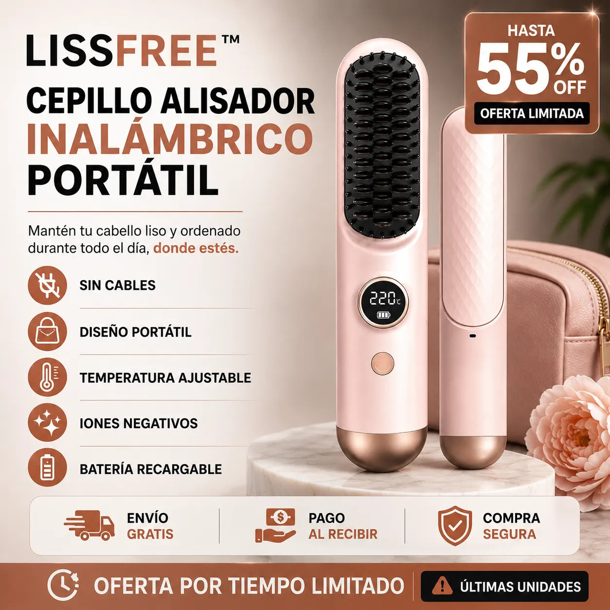 LissFree™ - Mantén tu cabello liso y ordenado durante todo el día