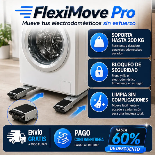 FlexiMove Pro - Mueve tus electrodomésticos sin esfuerzo