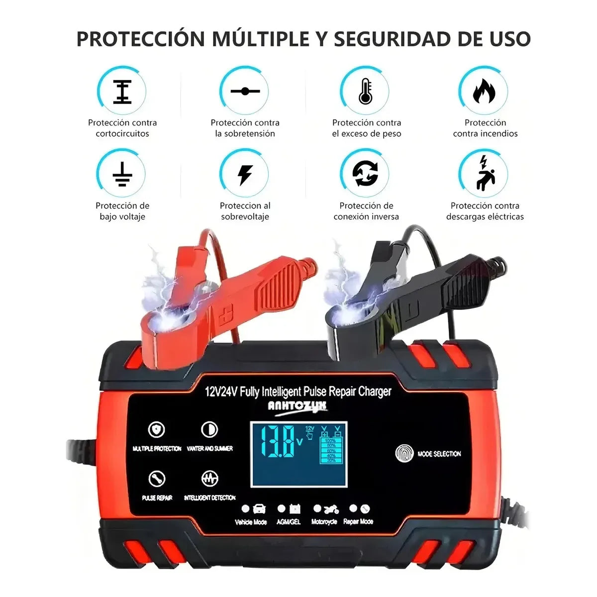 Power Battery Charger™ - Solución rápida para baterías descargadas